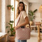 Bolso canastilla Cherry flores - Imagen 2