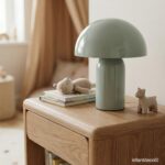 Lámpara de noche infantil Mushroom Verde - Imagen 3