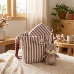 Bolso canastilla Cherry rayas - Imagen 2