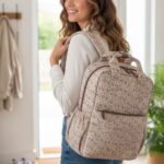 Mochila maternal Gala cerise - Imagen 2