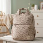 Mochila maternal Gala cerise - Imagen 3