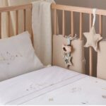 Colgador decorativo sonajero waffle lino - Imagen 3
