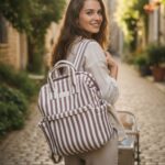 Mochila de paseo Cherry rayas - Imagen 4