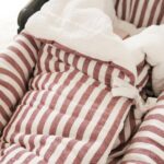 Saco 2 en 1 Arrullo-manta Cherry rayas - Imagen 5