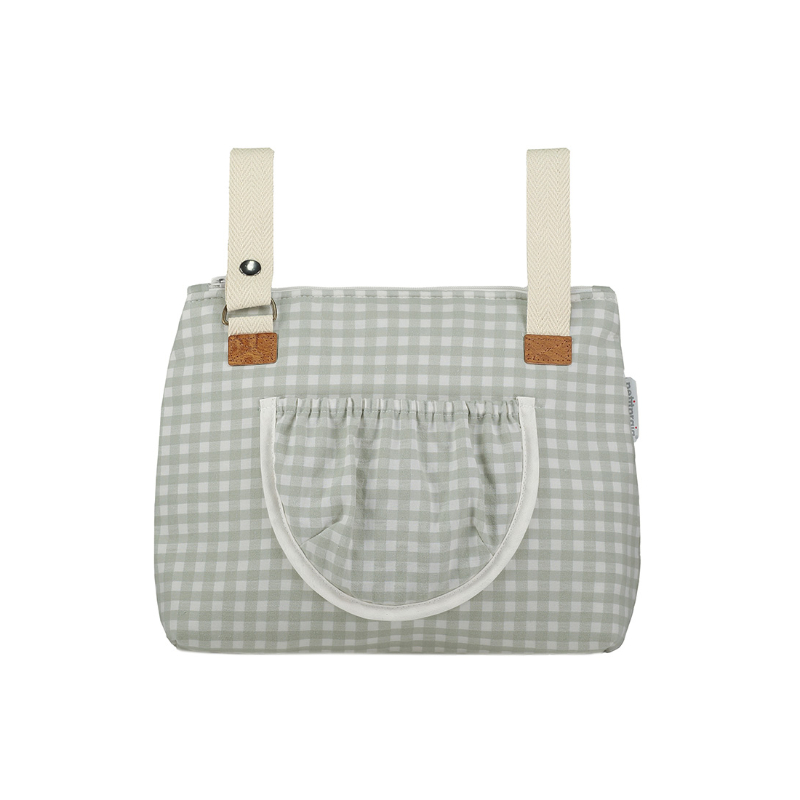E1036240 Bolso Wander Checks Verde - Imagen 1