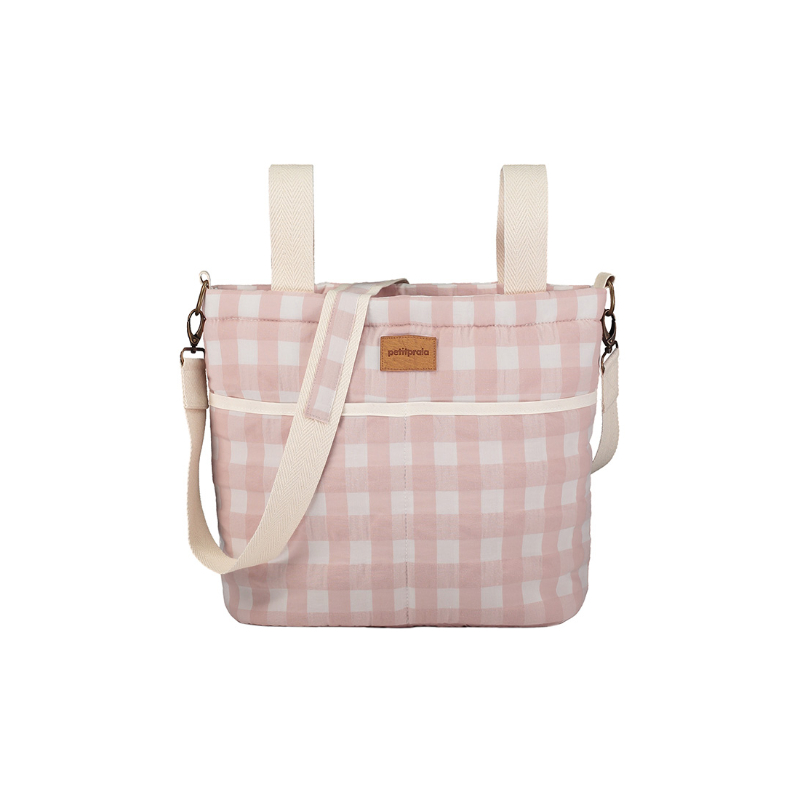 E1136270 Bolso Park Checks Rosa - Imagen 1