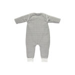 Saco para dormir con pies 80cm Checks Gris TOG 2.5 - Imagen 3