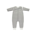 Saco para dormir con pies 80cm Checks Gris TOG 2.5 - Imagen 4