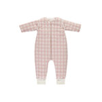 Saco para dormir con pies 80cm Checks Rosa TOG 2.5