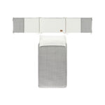 Pack Funda nórdica y protector para cuna Checks Gris - Imagen 2