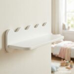 Estantería infantil madera maciza Waves blanco - Imagen 2