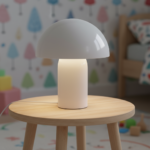 Lámpara de noche infantil Mushroom Blanco - Imagen 5