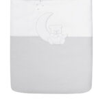 Funda nórdica para cuna Teddy gris - Imagen 3