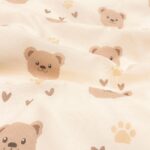 Funda nórdica infantil de cama Bears beige - Imagen 5
