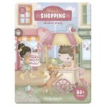 Libro pegatinas de compras con Rosa