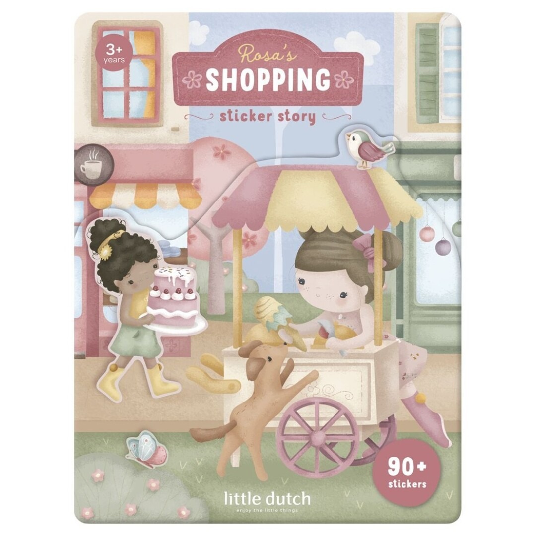 imgi_1_T8KY00019750 Libro pegatinas de compras con Rosa - Imagen 1