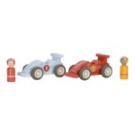 Set de coches de carreras