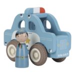 Coche de policía de madera - Imagen 6