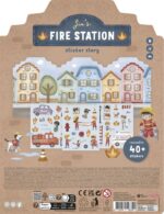 Libro pegatinas crea tu historia  bomberos - Imagen 2