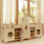 Cocina de madera beige - Imagen 2