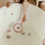 Juego de pesca para el baño rosa - Imagen 5