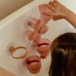 Set de tazas y flor para el baño - Imagen 2