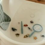 Juego de pesca para el baño azul - Imagen 2