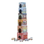 Torre encajable ciudad con coches - Imagen 8
