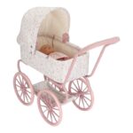 Carrito de metal para muñecos flores - Imagen 11