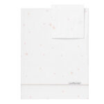 Juego de sábanas 70x120cm Teddy rosa