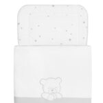 Saco nórdico para cuna de 60x120cm Teddy gris - Imagen 2