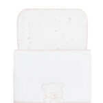 Saco nórdico para cuna de 70x120cm Teddy rosa - Imagen 2