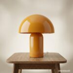 Lámpara de noche infantil Mushroom Mostaza - Imagen 4
