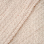 Manta Waffle gris beige - Imagen 2