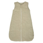 Saco para dormir waffle verde musgo 0-4 meses