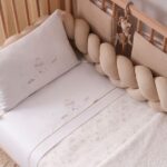 Protector de cuna trenza Basics lino - Imagen 2