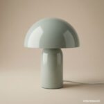 Lámpara de noche infantil Mushroom Verde