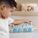 Tren de madera apilable Forest friends - Imagen 2