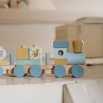 Tren de madera apilable Forest friends - Imagen 4