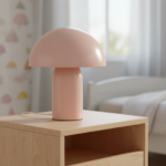 Lámpara de noche infantil Mushroom Rosa - Imagen 4