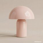 Lámpara de noche infantil Mushroom Rosa