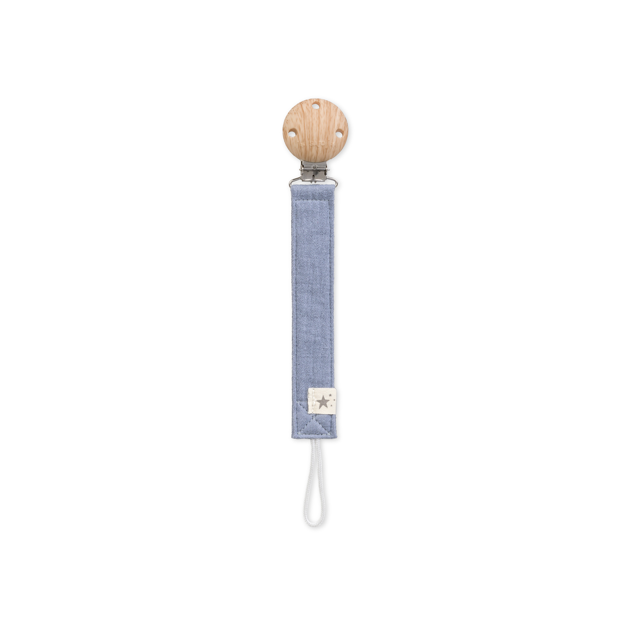 14321 Sujetachupete Cotton Blue - Imagen 1