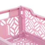 Caja plegable pequeña 30cm lila - Imagen 5