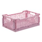 Caja plegable pequeña 30cm lila - Imagen 4