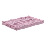 Caja plegable pequeña 30cm lila - Imagen 3