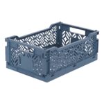 Caja plegable pequeña 30cm Azul Niágara