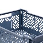 Caja plegable pequeña 30cm Azul Niágara - Imagen 4