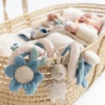 Espiral con sonajeros Bunnie Dusty blue - Imagen 2