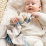 Doudou para bebé bunnie Dusty blue - Imagen 2