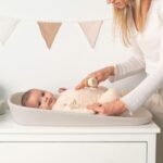 Cambiador con medidor para bebe Eva Taupe - Imagen 4